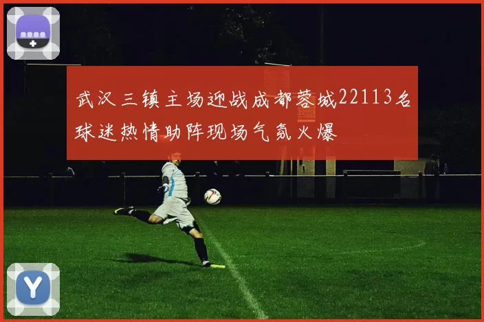 武汉三镇主场迎战成都蓉城22113名球迷热情助阵现场气氛火爆