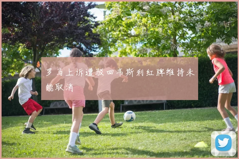 罗马上诉遭驳回韦斯利红牌维持未能取消